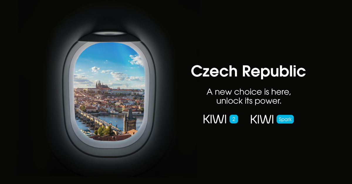 KIWI’s journey continues: entering the Czech market with innovative vaping solutions.